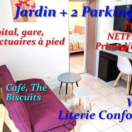 루르드 Au Petit Marcadal **Sanctuaires, Hopital, Gare** 아파트 외부 사진