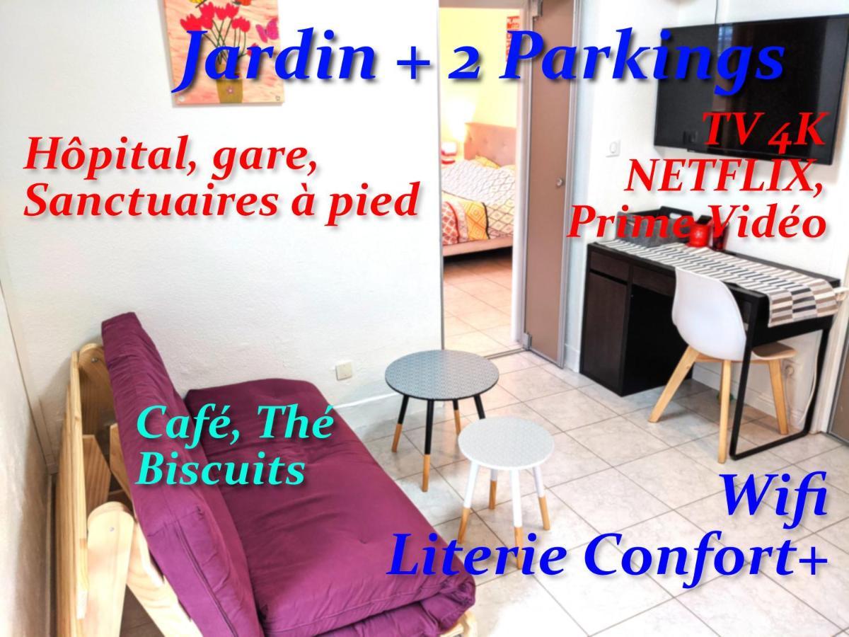 루르드 Au Petit Marcadal **Sanctuaires, Hopital, Gare** 아파트 외부 사진